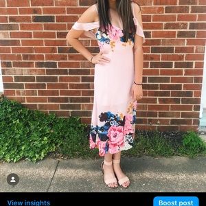 Express floral dress